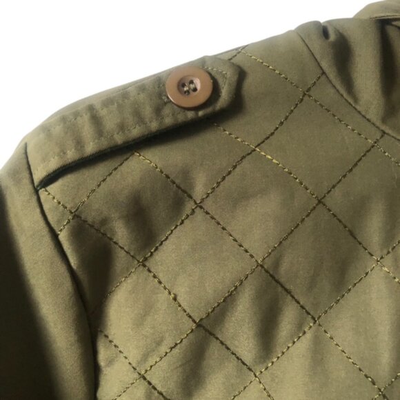 Minkpink Military Jacket Green Size M – Stylish Casual Coat - Picture 3 of 11